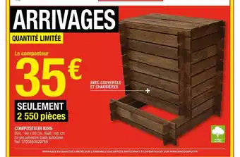 Brico Dépôt Composteur Bois offre