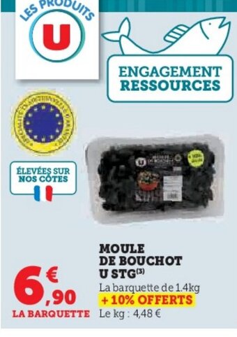 Super U MOULE DE BOUCHOT USTG offre