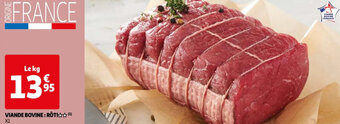 Auchan VIANDE BOVINE RÔTI offre