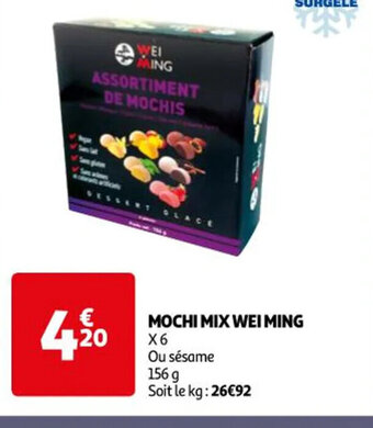 Auchan MOCHI MIX WEI MING offre