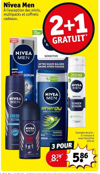 Kruidvat Nivea Men offre