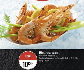 Casino Hyperfrais D Crevettes cuites offre