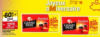 Migros Café moulu familial GRAND'MÈRE offre