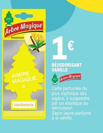 E.Leclerc DÉSODORISANT VANILLE offre