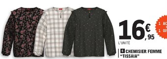 E.Leclerc CHEMISIER FEMME "TISSAIA" offre