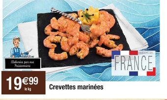 Cora x Carrefour Crevettes marinées offre
