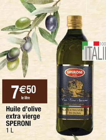 Cora x Carrefour Huile d'olive extra vierge SPERONI offre