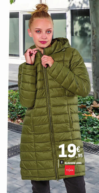 E.Leclerc BLOUSON LONG offre