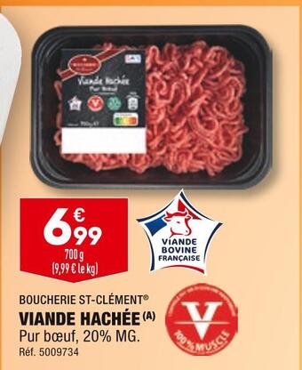 ALDI Boucherie st-clément viande hachée offre