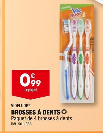 ALDI Viofluor brosses à dents offre