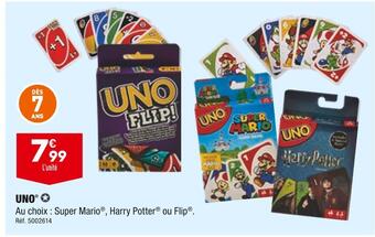 ALDI Super mario/harry potte uno offre