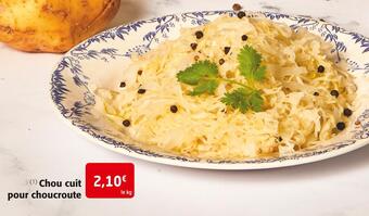 Colruyt Chou cuit pour choucroute offre