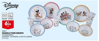 ALDI Disney vaisselle pour enfants offre