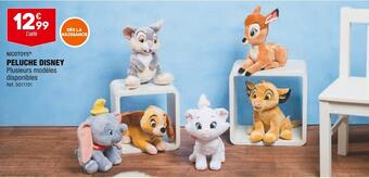 ALDI Nicotoys peluche disney offre