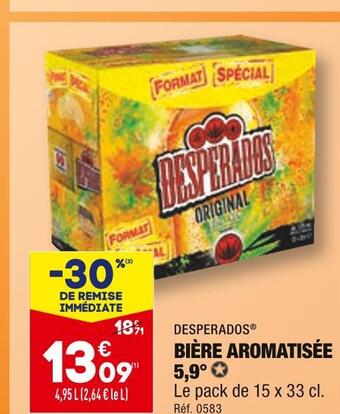 ALDI Desperados bière aromatisée 5,9° offre