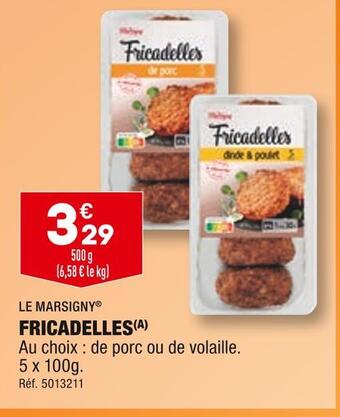 Le marsigny fricadelles