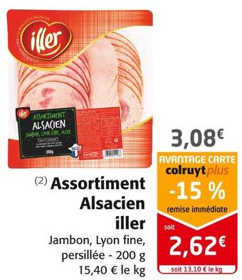 Colruyt Iller assortiment alsacien offre