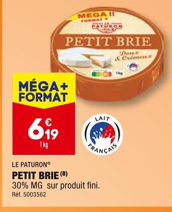 Le paturon petit brie
