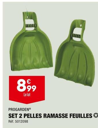 ALDI Progarden set 2 pelles ramasse feuilles offre