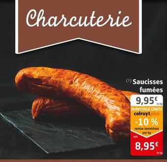 Colruyt Saucisses fumées offre