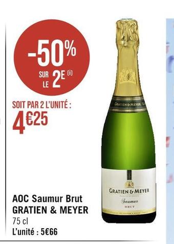 Gratien & meyer aoc saumur brut