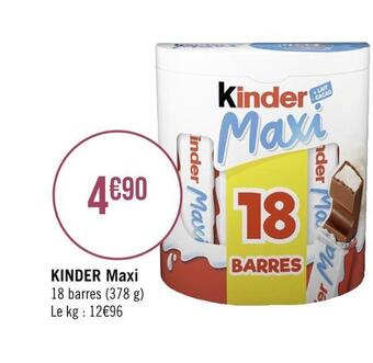 Kinder kinder maxi