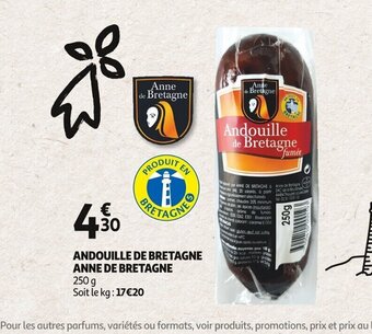 Auchan ANDOUILLE DE BRETAGNE ANNE DE BRETAGNE offre