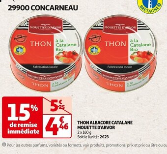 Auchan THON ALBACORE CATALANE MOUETTE D'ARVOR offre