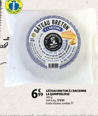 Auchan GÂTEAU BRETON À L'ANCIENNE offre