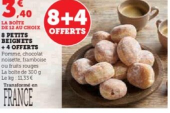 Hyper U 8 PETITS BEIGNETS +4 OFFERTS offre