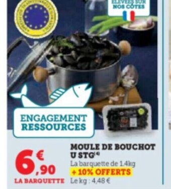 Hyper U MOULE DE BOUCHOT USTG offre