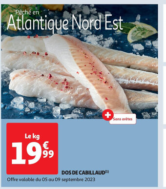 Auchan DOS DE CABILLAUD offre