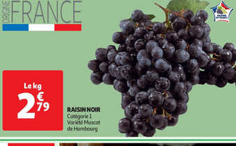 Auchan RAISIN NOIR offre