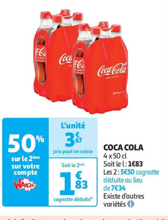 Auchan COCA COLA offre