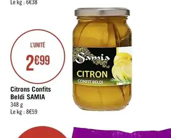 Casino Supermarchés Citrons Confits Beldi SAMIA offre