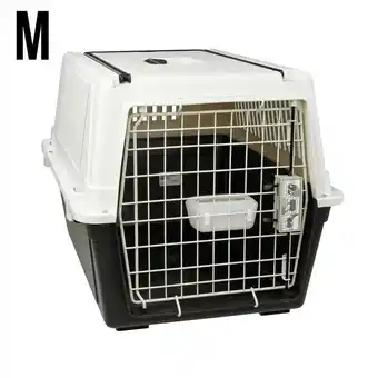 Caisse de transport rigide pour 1 chien taille m 68x49x45,5cm - norme iata