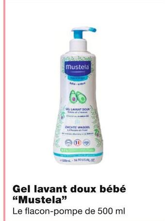 Monoprix Mustela gel lavant doux bébé offre