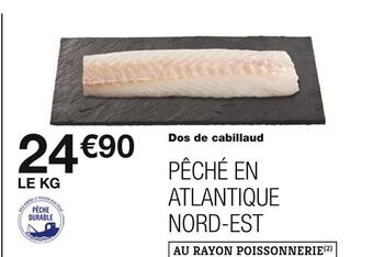 Monoprix Dos de cabillaud offre