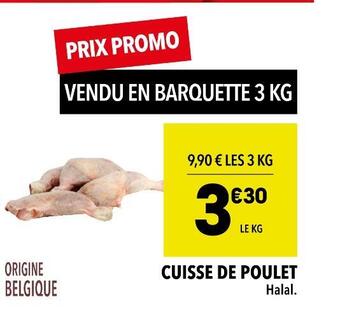 Supeco Cuisse de poulet offre