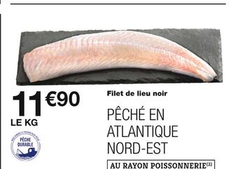 Monoprix Filet de lieu noir offre