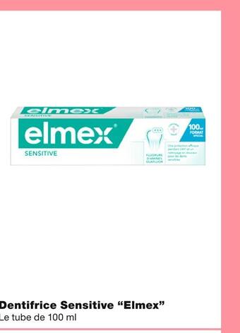 Monoprix Elmex dentifrice sensitive offre
