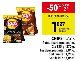 Supeco Lay’s chips offre