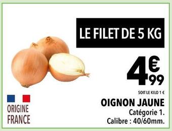 Supeco Oignon jaune offre