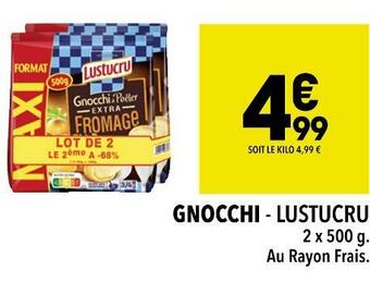 Supeco Lustucru gnocchi offre