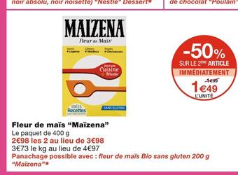 Monoprix Maïzena fleur de maïs offre
