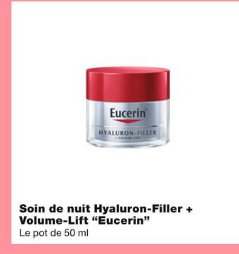Eucerin soin de nuit hyaluron-filler + volume-lift