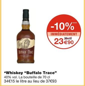 Buffalo trace whiskey