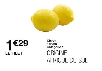 Monoprix Citron offre