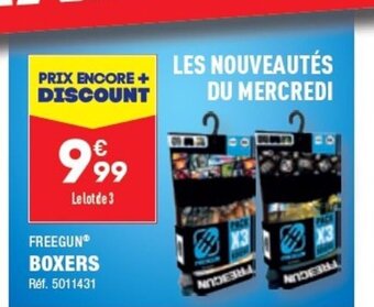 ALDI FREEGUNⓇ BOXERS offre