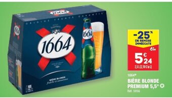 ALDI BIÈRE BLONDE PREMIUM 5,5° offre